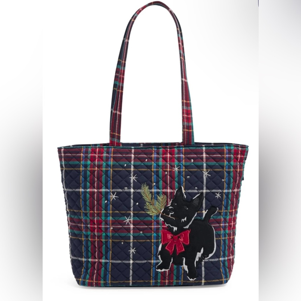 NWT Vera Bradley Women's Cotton Small Vera Tote Bag/ MSRP $110